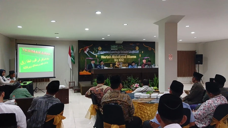 Harlah Ke-102 NU, LTMNU Perkuat Pengurus Takmir Masjid se-Trenggalek