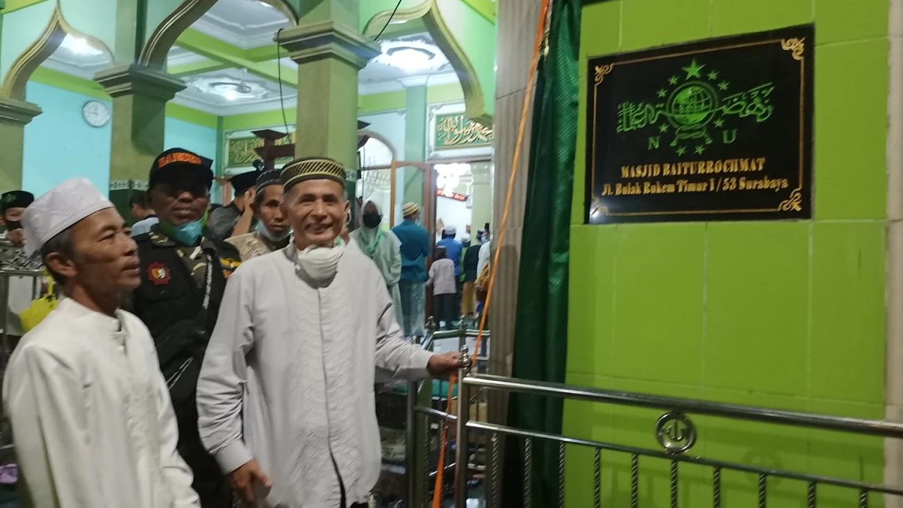 LTMNU Targetkan 100 Masjid di Surabaya Terpasang Plakat NU